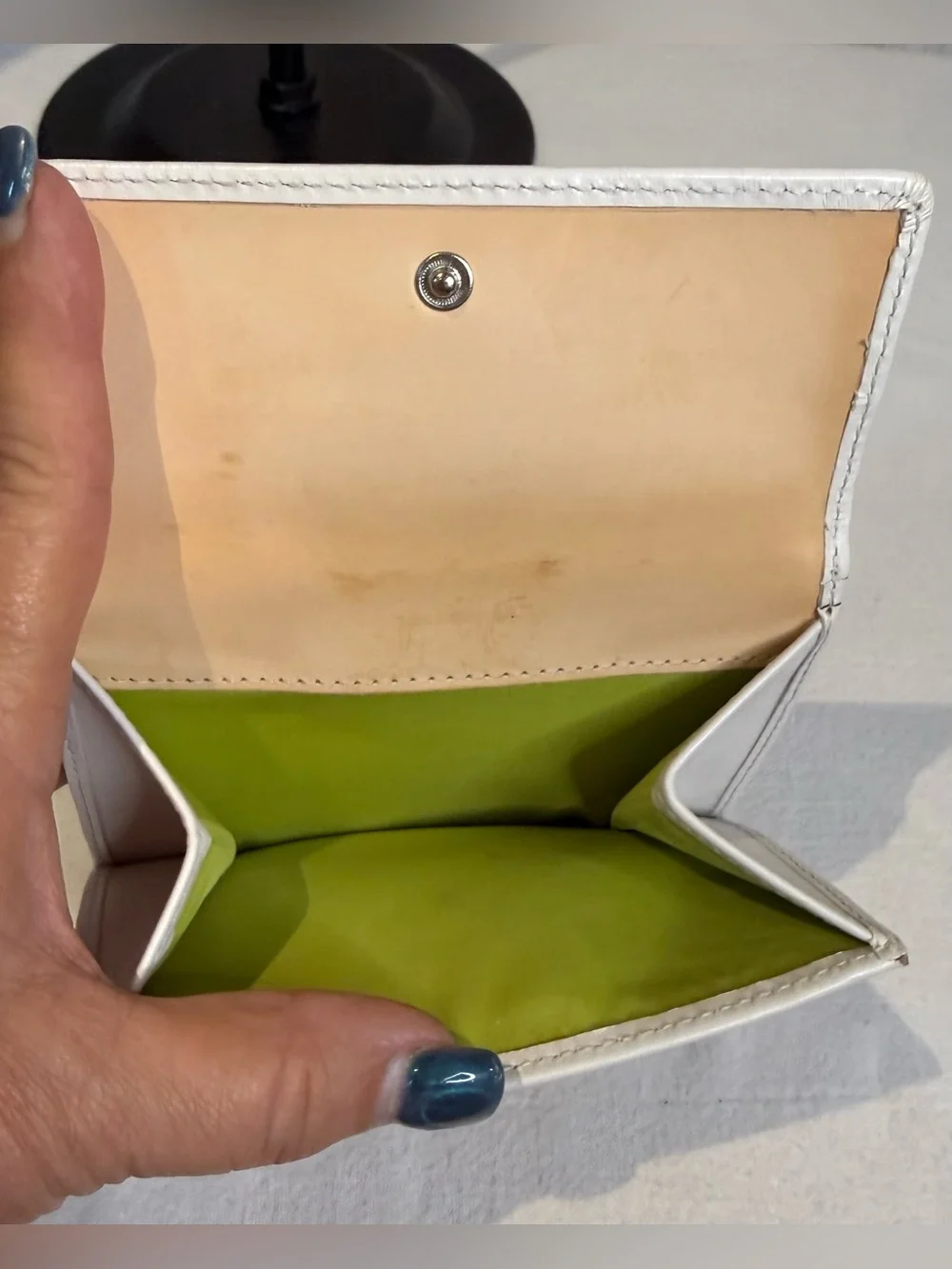 Coach Hampton Pastel Striped Wallet Spring 2004  EUC